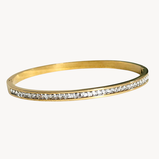 Rhea Gold Bangle