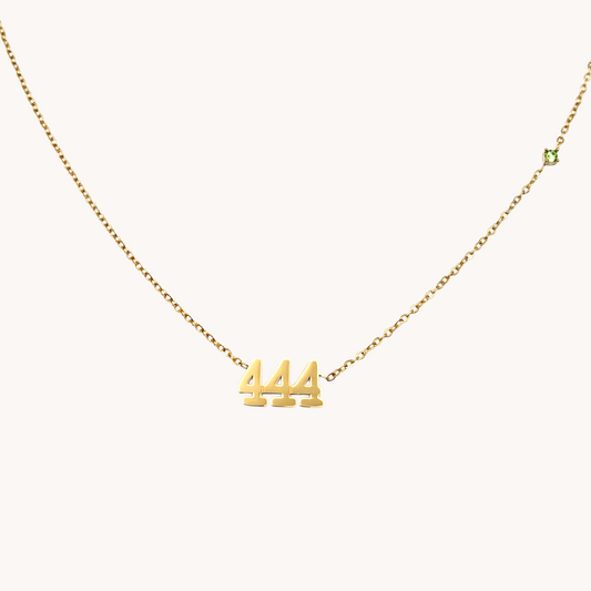 Angel Number 444 Necklace