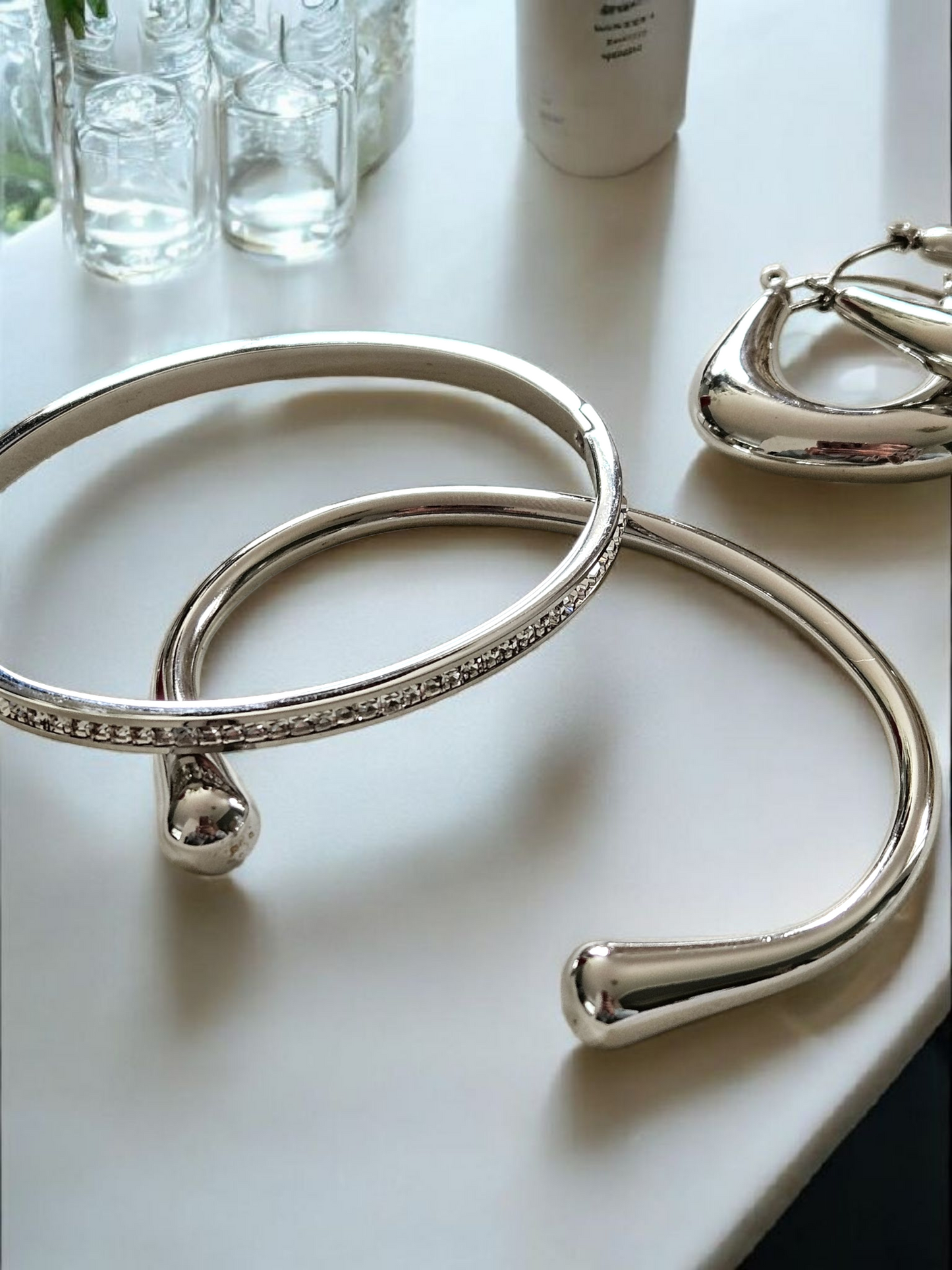 Juno Silver Bangle