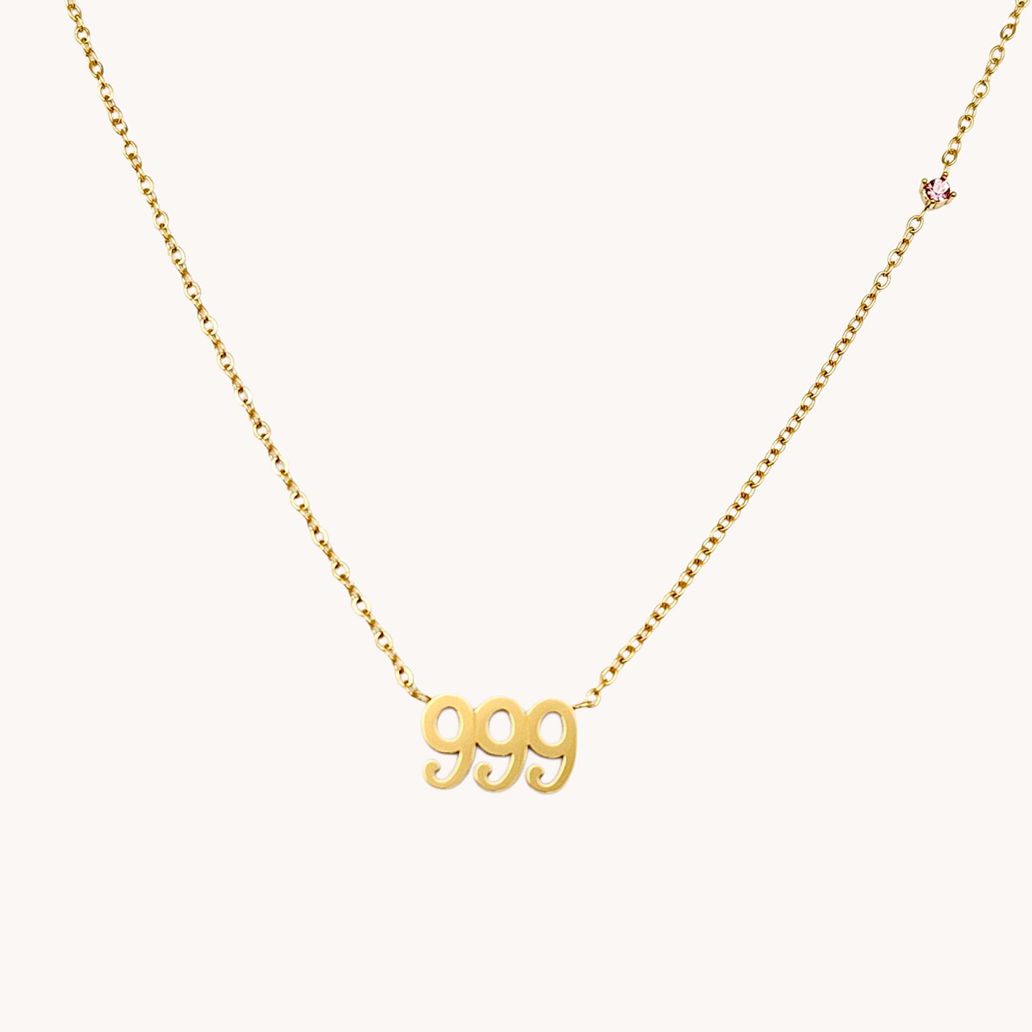 Angel Number 999 Necklace