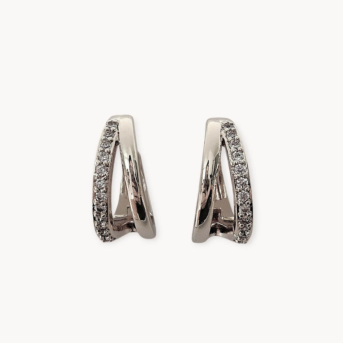 Alexa Earrings Silver