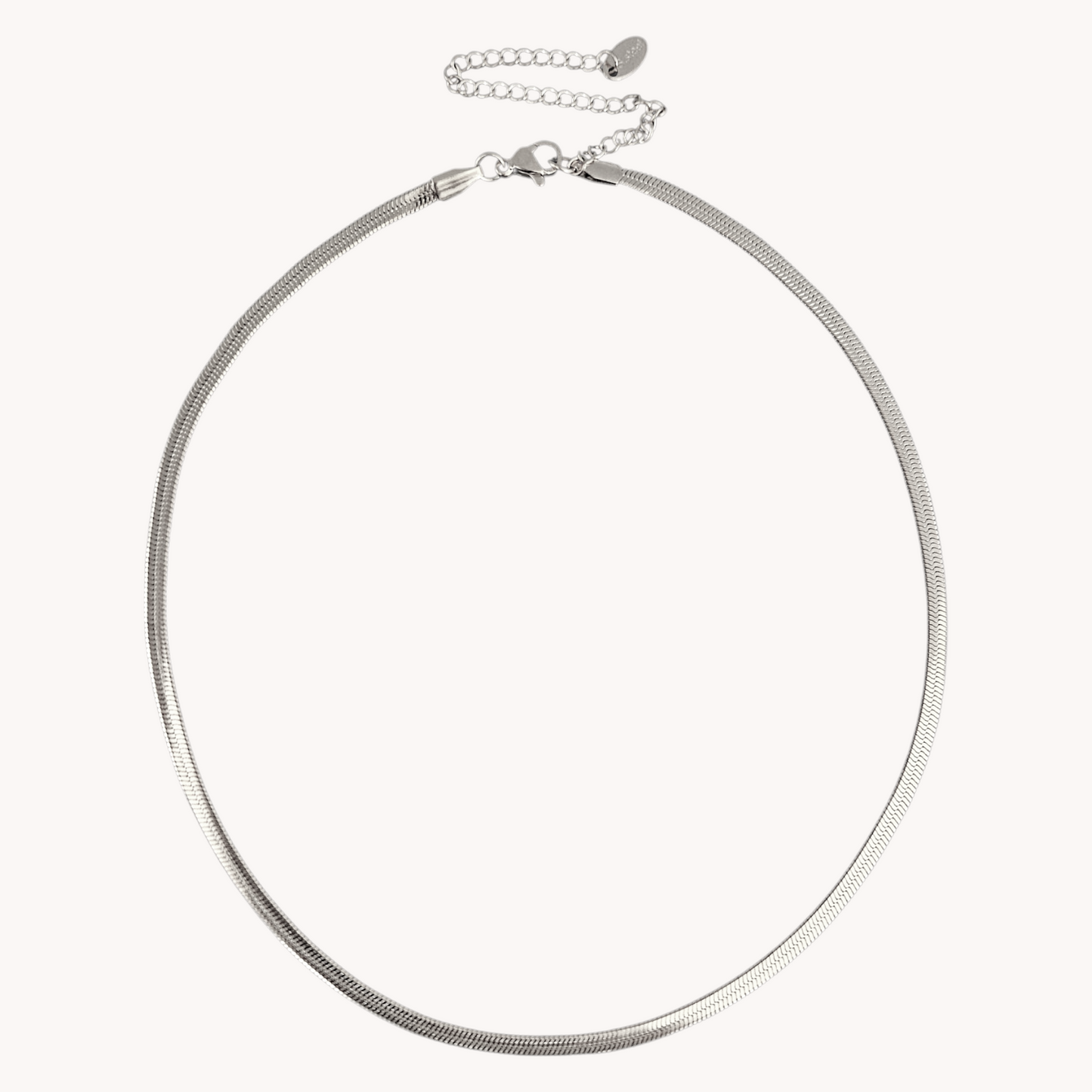 Dahlia Necklace Silver