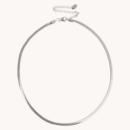 Dahlia Necklace Silver