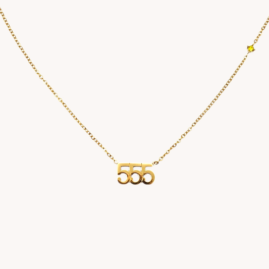 Angel Number 555 Necklace