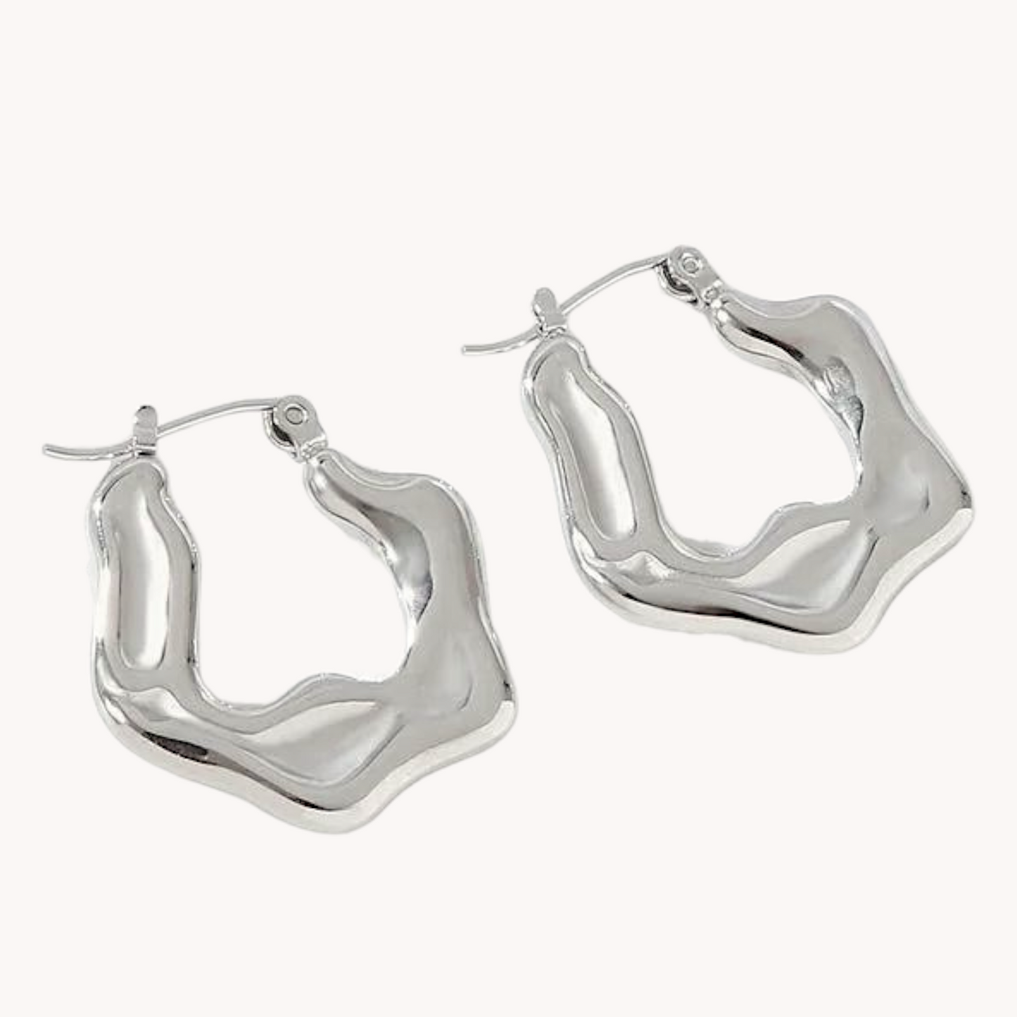 Mira Earrings Silver
