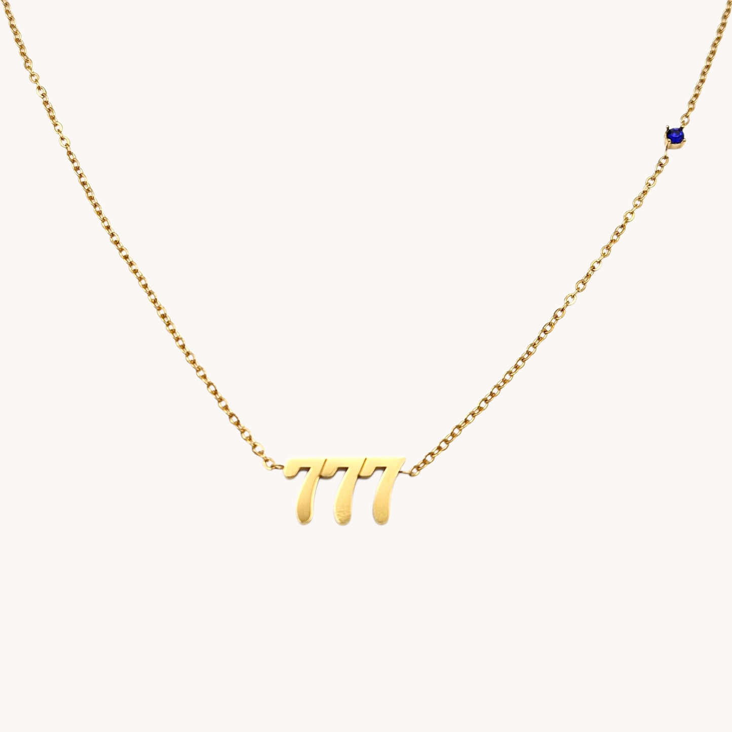 Angel Number 777 Necklace