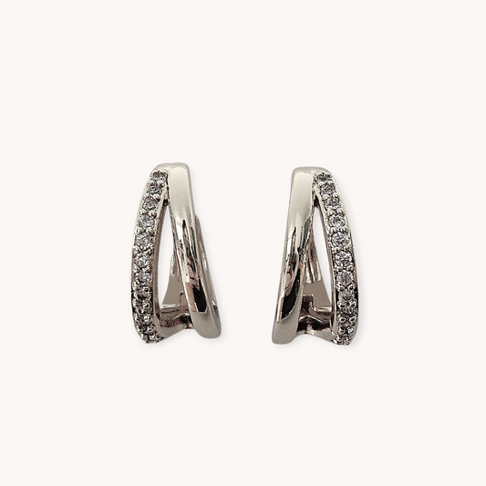 Alexa Earrings Silver