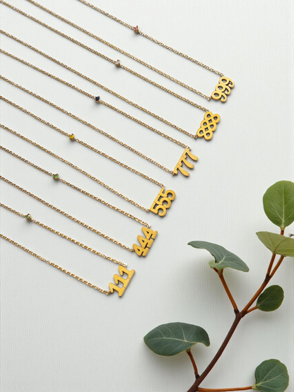 Angel Number 888 Necklace