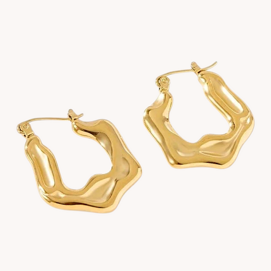 Mira Earrings Gold