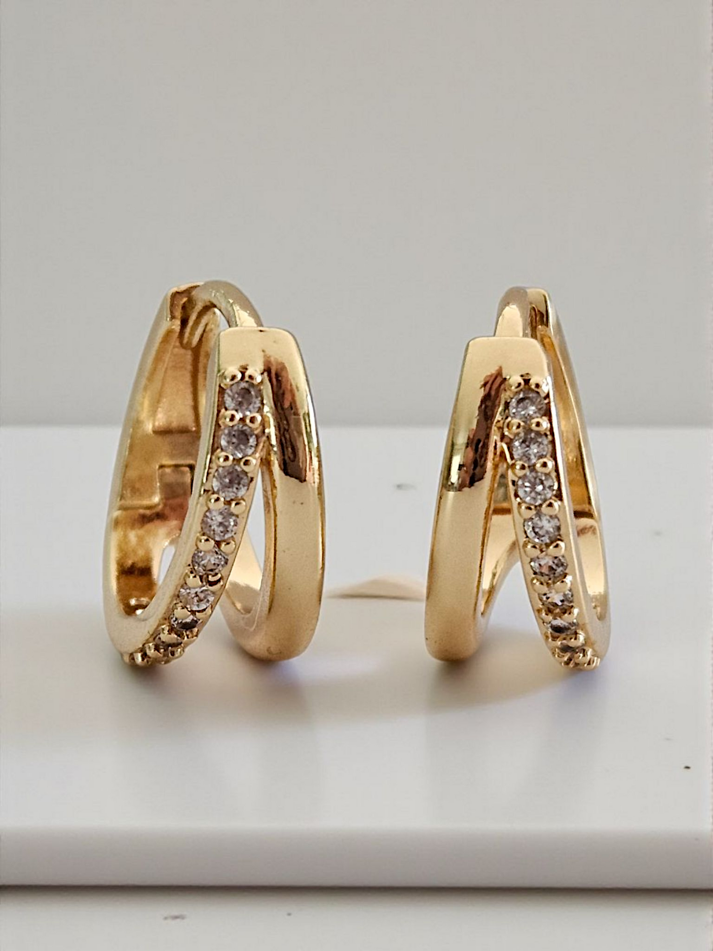 Alexa Earrings Gold