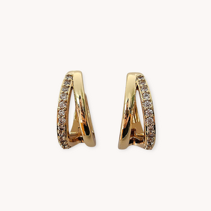 Alexa Earrings Gold