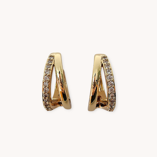 Alexa Earrings Gold